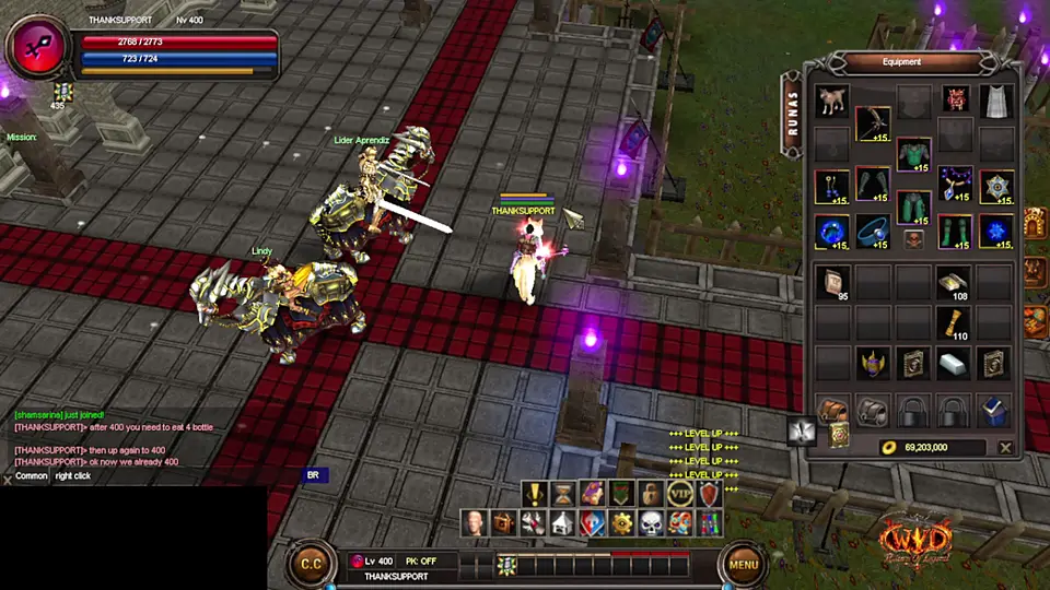 Moving clip: right-clicking the Ideal Stone.