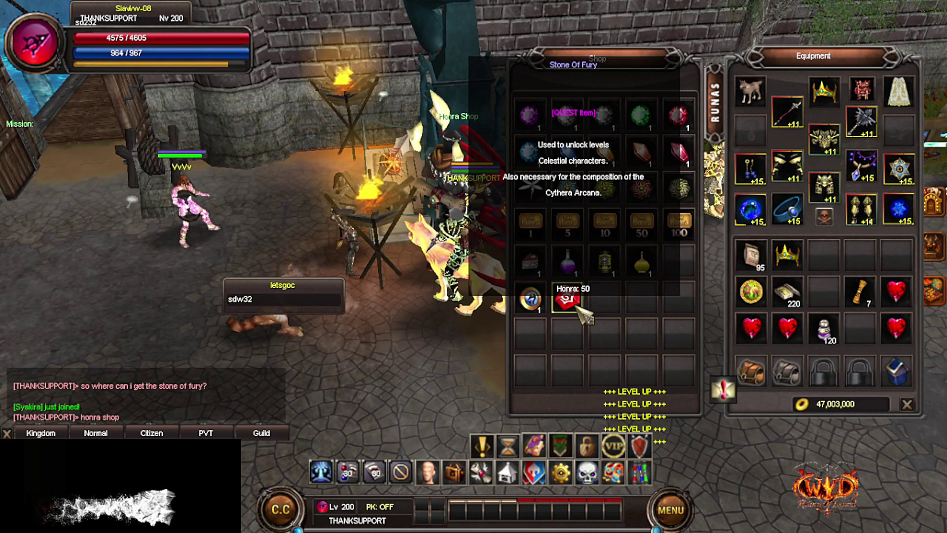 The Honra Shop: Stone Of Fury, Honra 50.