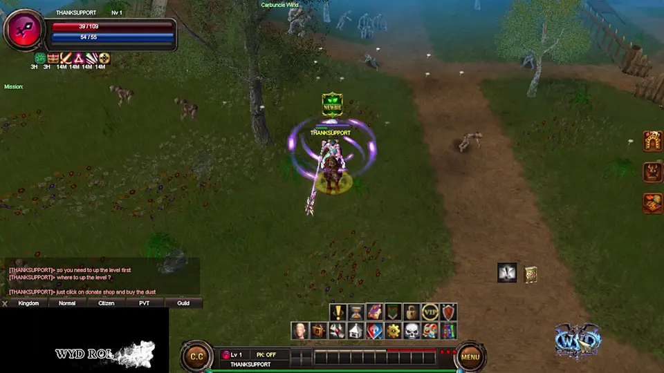 Moving clip: buying Fairy Dust in the Dark Story shop.